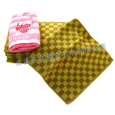 ZXY-036 色织提花格子方巾